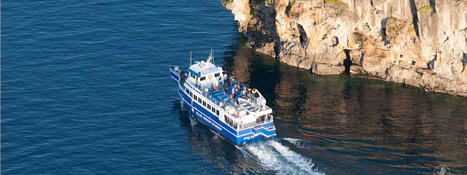 Tobermory Boat Cruise To Flowerpot Island Blue Heron